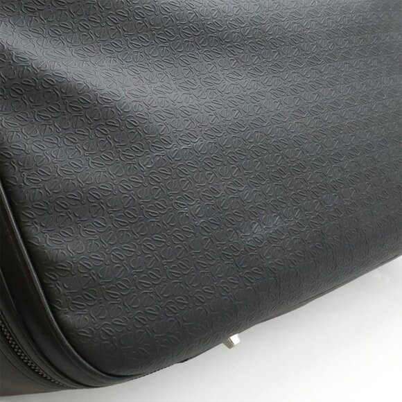 LOEWE Black Leather Shoulder Bag - Picture 10 of 10